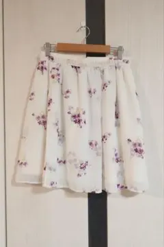 リランドチュール　花柄シフォンスカートのサムネイル