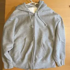 元カノが着てたパーカー　GU ヘビーウェイトスウェットフルジップパーカーXL
