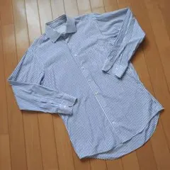 [ORIHICA PlatinumLine]長袖ストライプシャツM(39-80)