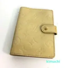 LOUIS VUITTON ルイヴィトン アジェンダPM 手帳カバー ヴェルニ