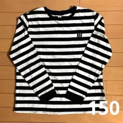 【美品】　ボーダー ロンＴ 長袖Tシャツ 150