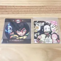 鬼滅の刃　ufotablecafe　コースター　冨岡義勇　竈門禰豆子