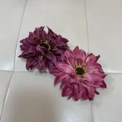 卒業式 成人式 髪飾り　コサージュ