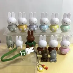ミッフィー マスコット　起き上がりこぼし　フィギュア　ストラップ　15個