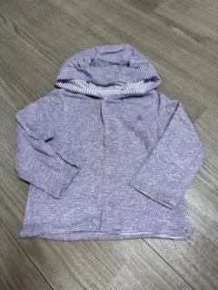 ベビーギャップ　クマ耳リバーシブルパーカー　80