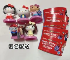 チョコエッグ　ハローキティ　コラボ　フィギュア　日焼けギャル　セット　訳あり