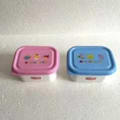 【未使用】ミキハウス 離乳食タッパー2個セットのサムネイル