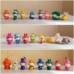 ハローキティ ロディコラボ ストラップ4個セット　レア　中古 ハローキティ ロディコラボ ストラップ4個セット レア 中古 - メルカリ