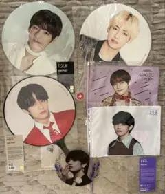 BTS SUGA ユンギ グッズ まとめ売り】うちわフラッグ 缶バッジ 他