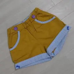 プチジャム　ショートパンツ　イエロー系　110