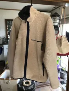 希少 90s Patagonia レトロX ベージュ グリーンL