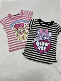 EARTHMAGIC ストライプ Tシャツ（100ですが小さめ）