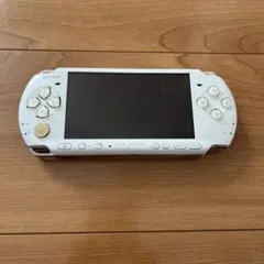 SONY PSP3000番 ホワイト色本体 ジャンク品
