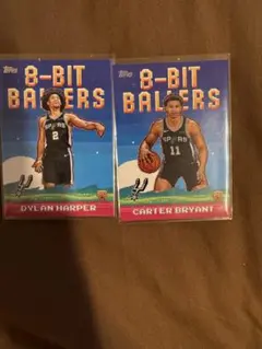 8-Bit Ballers トレーディングカード 2枚セット