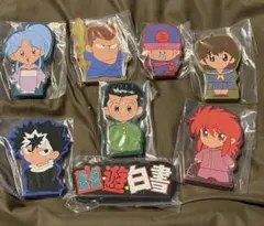 一番くじ 幽遊白書 暗黒武術会編 I賞 ラバースタンド 全8種 コンプリート