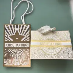 CHRISTIAN DIOR ショップ袋 ゴールド♡