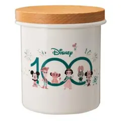 【新品未使用】ディズニー(DISNEY)　100周年　ホーロー　キャニスターのサムネイル