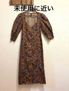 ZARA 海外　ポプリン マキシ ワンピース　リゾート　ロング　ドレス