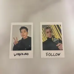 SEVENTEEN ウォヌ & バーノン チェキ風カード