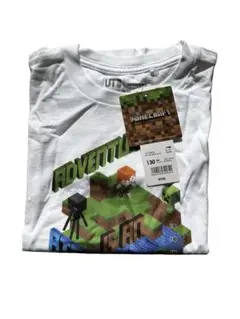 マイクラ　マインクラフト　アドベンチャー Tシャツ 130cm 新品　ユニクロ