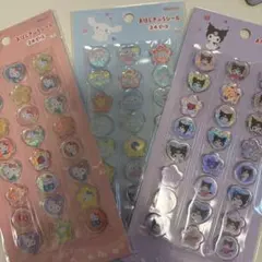 サンリオ　おはじきふうシール 3点セット