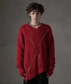 【完売品】【GRANCY】グランシー カーディガン レッド Lサイズ GRANCY カーディガン 完売品】【GRANCY】グランシー カーディガン