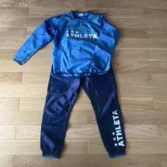 ATHLETA ピステ上下セットアップ ネイビー×ブルー 140 - メルカリ