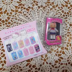 シークレットカスタムアクリルチャーム　ドールBOXデザイン　制服　日焼け