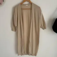 COLZA ベージュ カーディガン