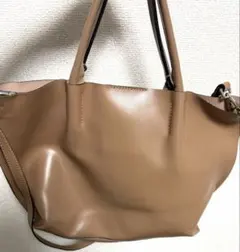 GIANNI CHIARINI ショルダーバッグキャメル