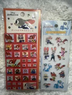 ズートピア　タイルシール&ダイカットシール