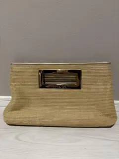 MICHAEL KORS ゴールド クラッチバッグ