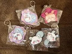 ちいかわ　モモンガ　古本屋　キーホルダー　5個セット