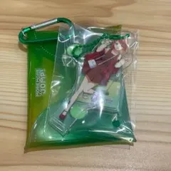 スシローコラボ　花里みのり　ドリンク特典　ポーチ　アクリルキーホルダー