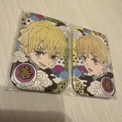 鬼滅の刃 まるかく缶バッジ　我妻善逸