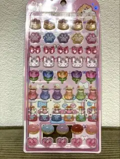 ねこ 肉球 ぷりん ドロップシール