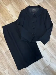 ユキコハナイ/ブラックフォーマル/セットアップ/喪服/お受験スーツ/9号/M-L