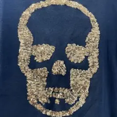 lucien pellat-finet スカル スパンコール Tシャツ　Mのサムネイル