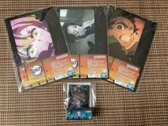 新品未開封　鬼滅の刃 一番くじ F賞 H賞　ミニアートボードビジュアルポスター