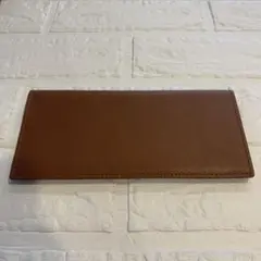 ビジネスレザーファクトリー スリム長財布 ブラウン【新品】