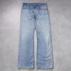 リーバイス517 Levis W33 フレアブーツ 青 古着 ボトム 18443