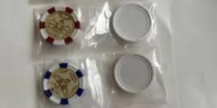 １番くじ　ジョジョの奇妙な冒険 　魂のポーカーチップ　2個セット