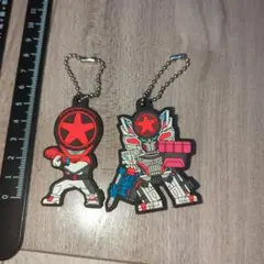爆上戦隊ブンブンジャー　カプセルラバーマスコット　ブンレッド　ラバマス　ラバスト