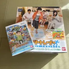 Nintendo Wii ファミリートレーナー マットコントローラー＆ソフト