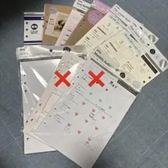 A5 システム手帳用リフィル 色々セット