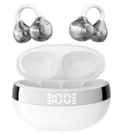 ワイヤレスイヤホン オープンイヤー 耳挟み型 Bluetooth5.4 防水