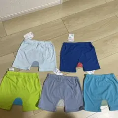 カラフル動物デザインパンツセット 90 男の子　保育園　５枚