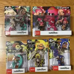 スプラトゥーン amiibo タコ、ヒメ、イイダ等