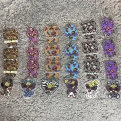 処分価格★カット済みロールシール おすそ分け6枚×4シート 24枚セットヒスミニ