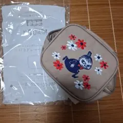 【みーちゃんさま専用】ムーミン　鏡付きドレッサーポーチ
